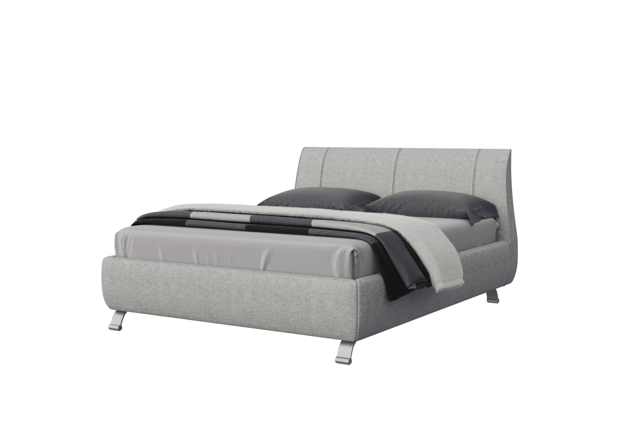 Swiss System - מיטה דגם דונה עם ארגז מצעים 8242 בד