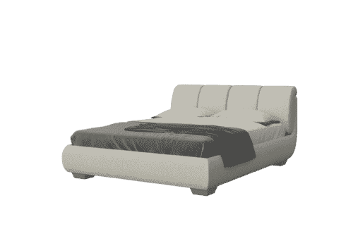 Swiss System - מיטה דגם פלורנס עם ארגז מצעים 7082 בד